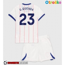 Otroške Nogometnih dresov Chelsea Geovany Quenda #23 Tretji 2026-27 Kratki rokavi (+ hlače)